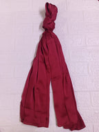 Matt Silk - Burgundy Red