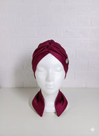 Matt Silk - Burgundy Red