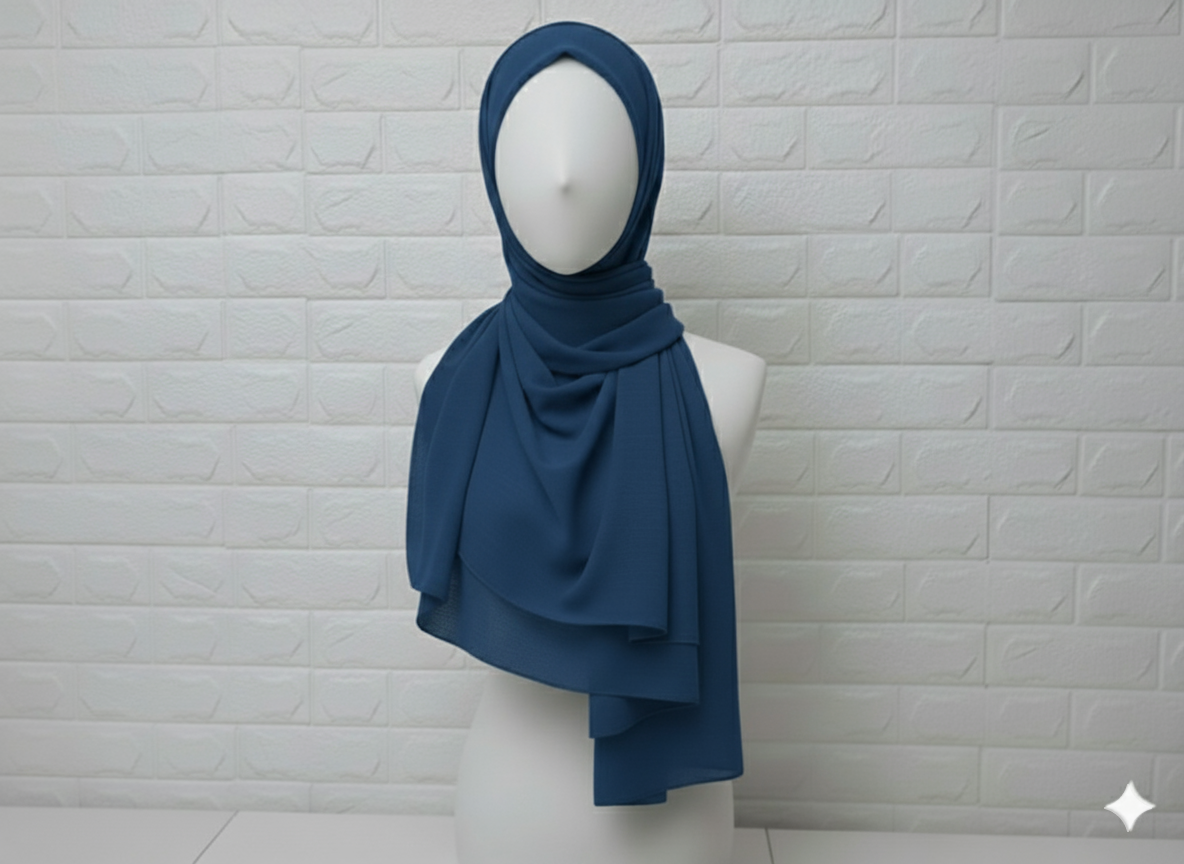 Chiffon - Dark Blue
