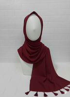Tassel - Deep Maroon