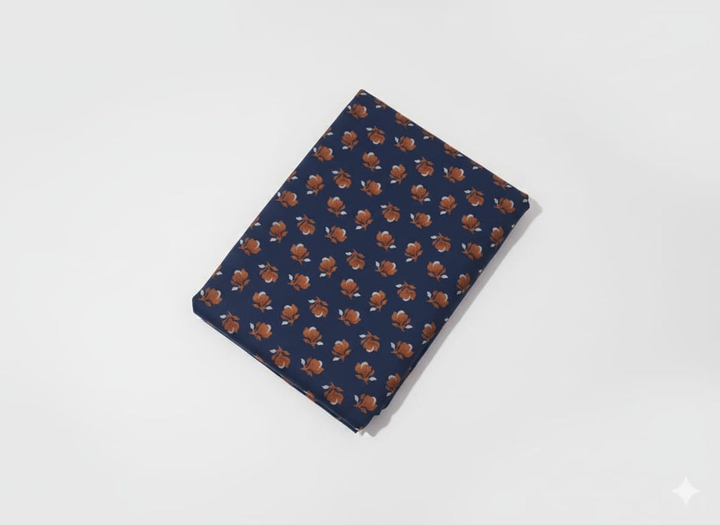 Flora Bud - Navy Blue