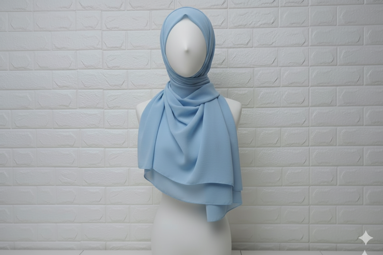 Chiffon - Light Blue