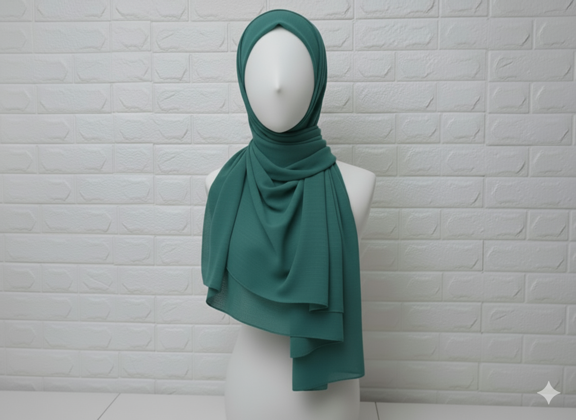 Chiffon - Light Teal Green