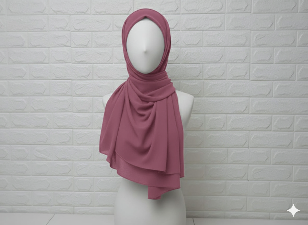 Chiffon - Mauve Pink