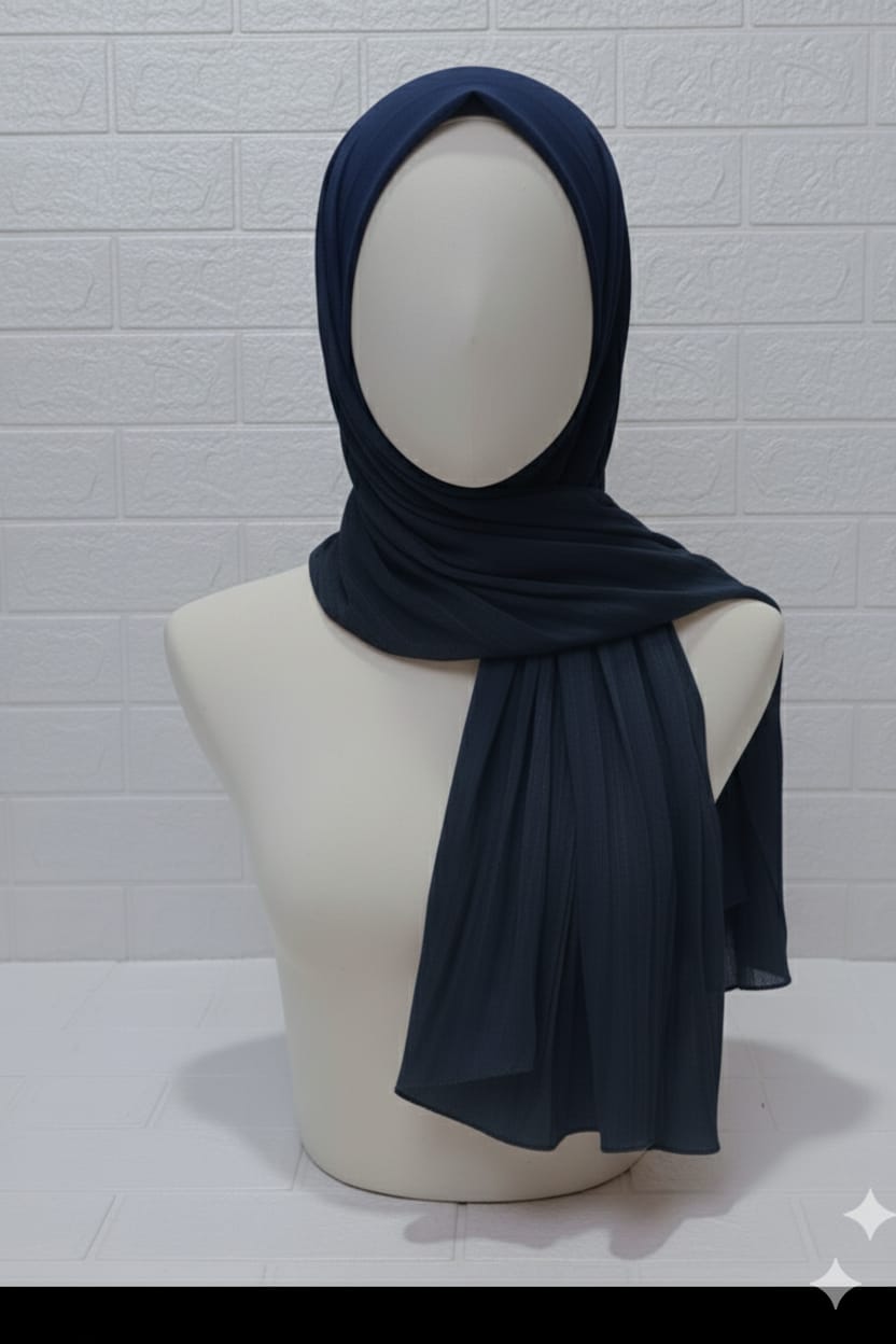 Organza - Navy Blue