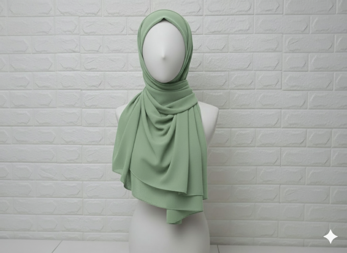 Chiffon - Pastel Green
