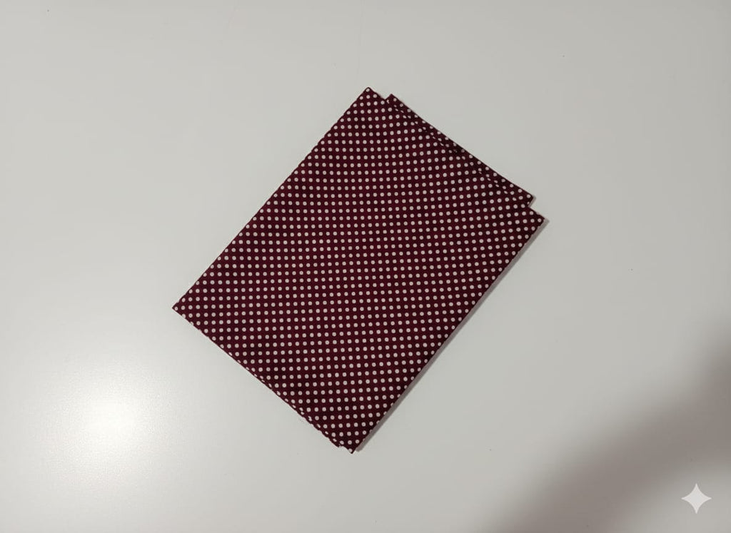 Polka Dot - Dark Maroon