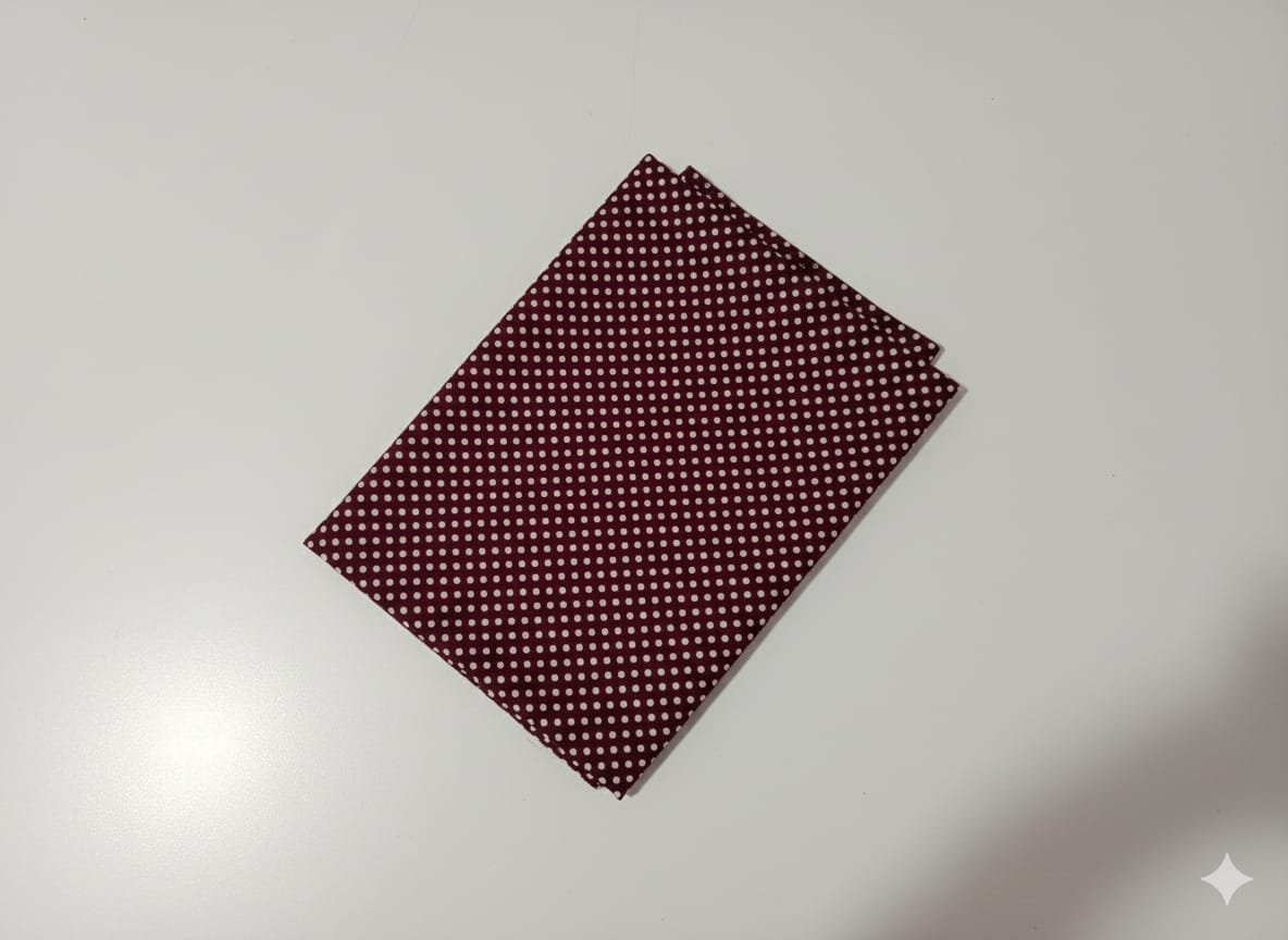 Polka Dot - Dark Maroon