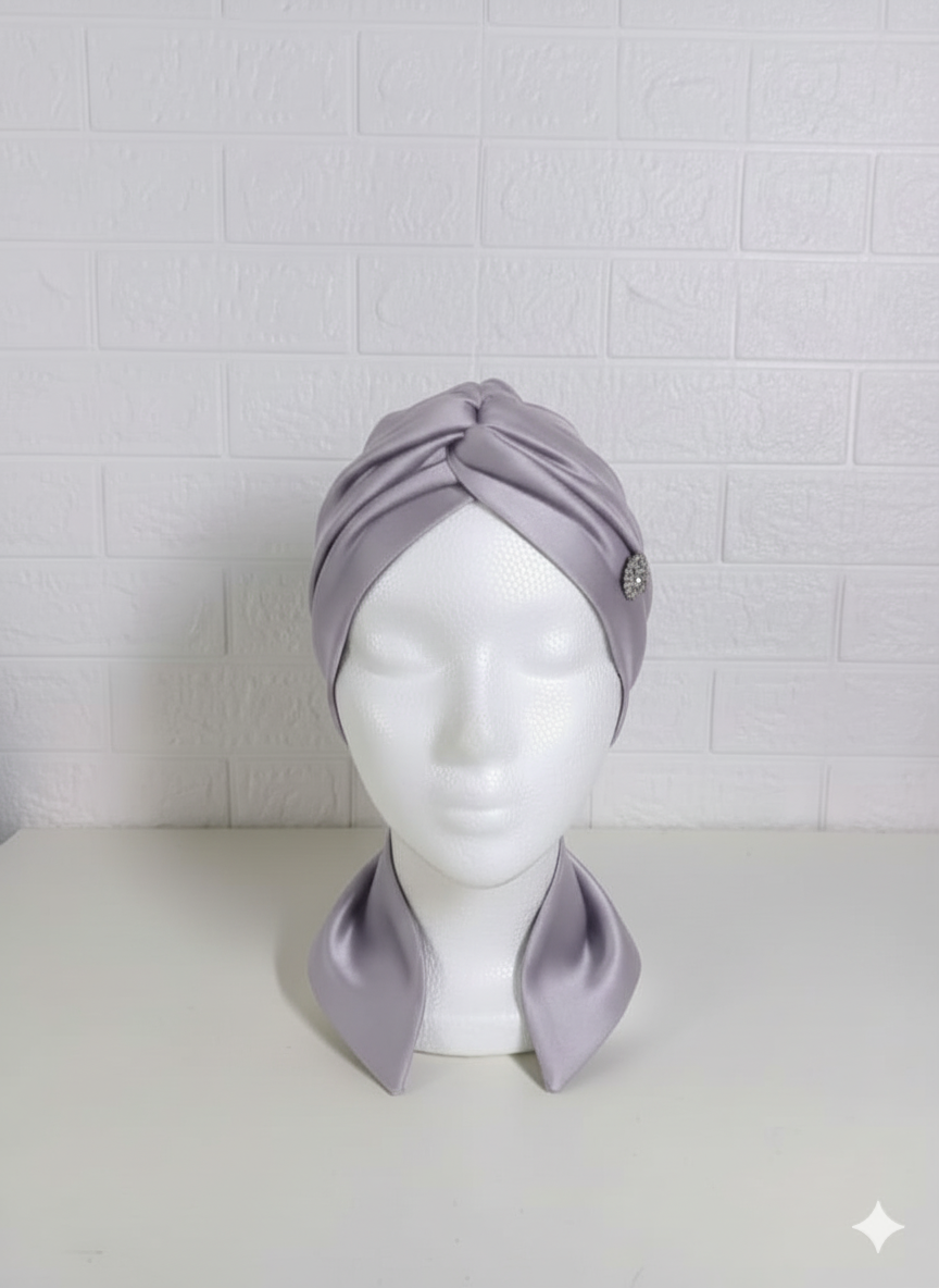 Matt Silk - Silver Grey